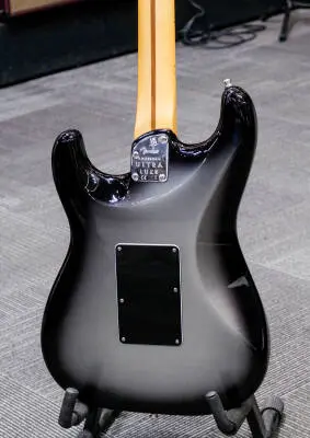 Fender - American Ultra Luxe Floyd Rose HSS Stratocaster Guitar, Maple Fingerboard - Silverburst 2